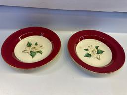 2 Homer Laughlin Lifetime China Decorative Bowls