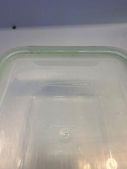 Set of 3 Glass Oven Safe Bowls With Glasslock Lids