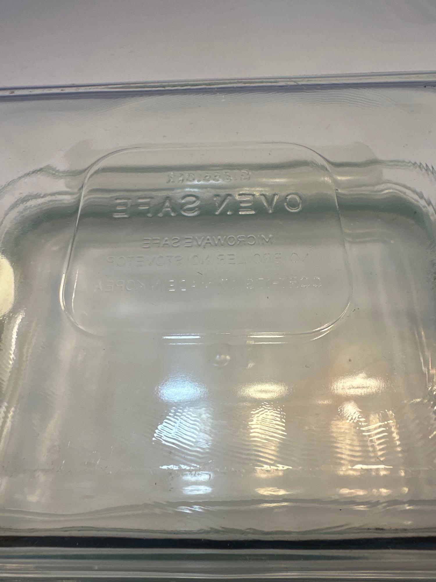 Set of 3 Glass Oven Safe Bowls With Glasslock Lids