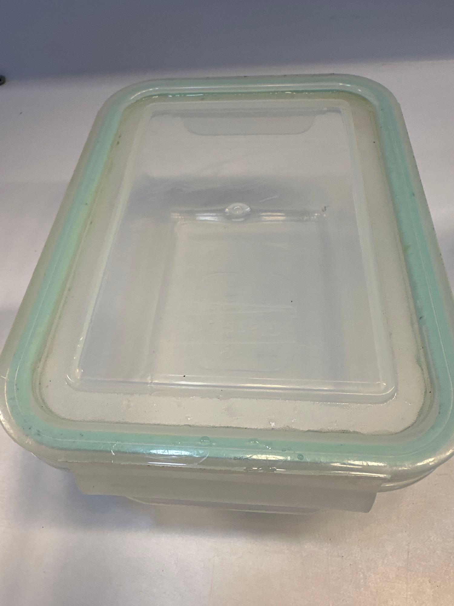 Set of 3 Glass Oven Safe Bowls With Glasslock Lids