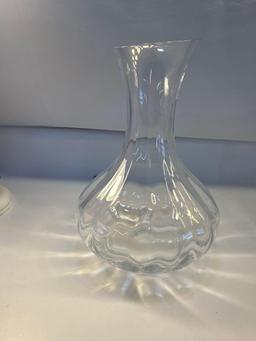 Decorative Glass Pitcher/ Glass Planter