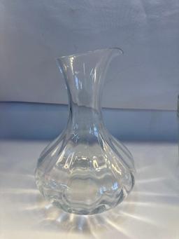 Decorative Glass Pitcher/ Glass Planter