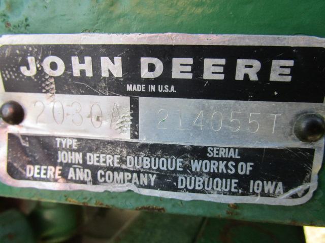 John Deere 2030 Tractor