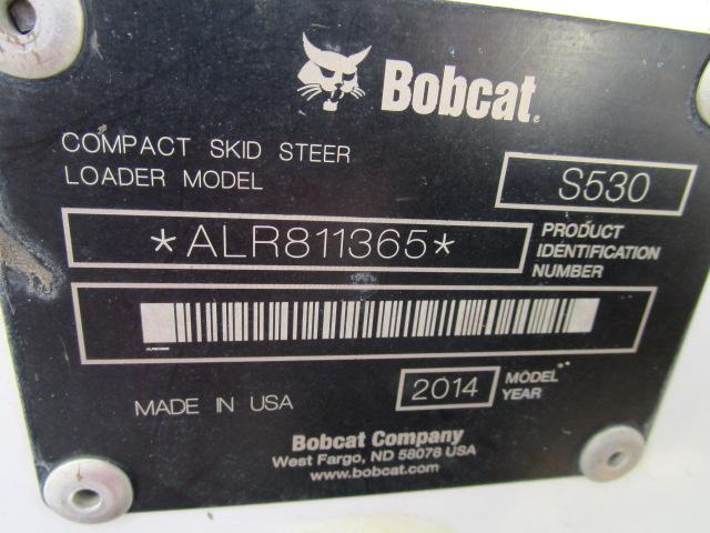 2014 Bobcat S530 Skid Steer