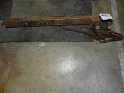 RIDGID VISE ON BAR