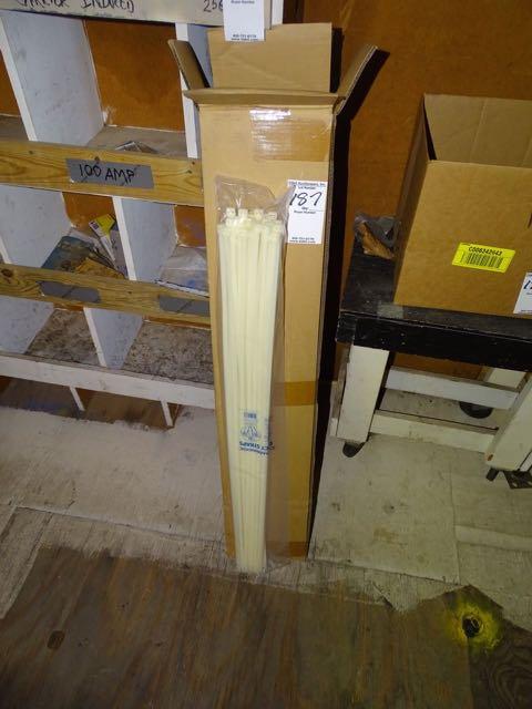 36” ZIP TIES  1 BOX