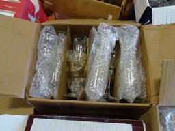 CRYSTAL DRINKING GLASSES