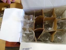 CRYSTAL DRINKING GLASSES