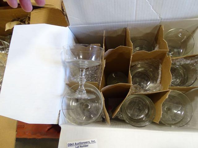 CRYSTAL DRINKING GLASSES