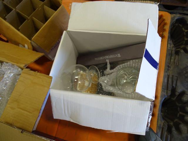 CRYSTAL DRINKING GLASSES