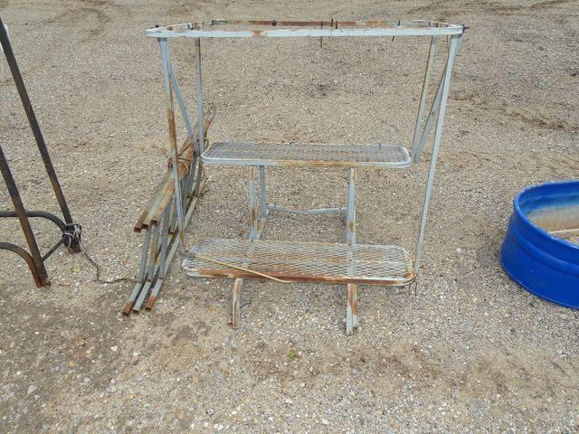 TWO STEP STEPPING FRAME