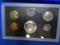 PROOF SETS, 1968,1969,1970,1971,1972 (X5)