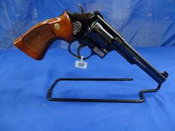 SMITH & WESSON, MODEL 14-4, 38 SPECIAL, 6" BARREL, SERIAL NUMBER: 76K8122, 1977