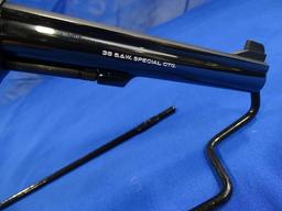 SMITH & WESSON, MODEL 14-4, 38 SPECIAL, 6" BARREL, SERIAL NUMBER: 76K8122, 1977