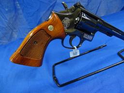 SMITH & WESSON, MODEL 14-4, 38 SPECIAL, 6" BARREL, SERIAL NUMBER: 76K8122, 1977