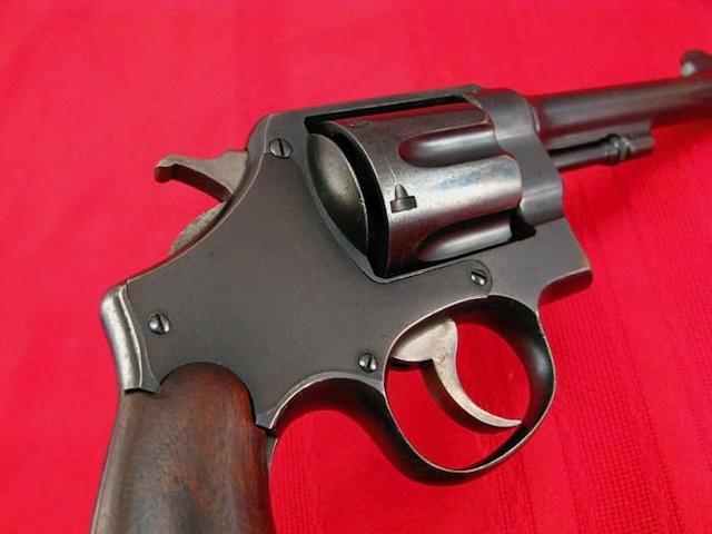 SMITH & WESSON MODEL 1917 US ARMY 45 ACP, MFG. 1918, SERIAL NO: 118997, WITH LANYARD AND HOLSTER,