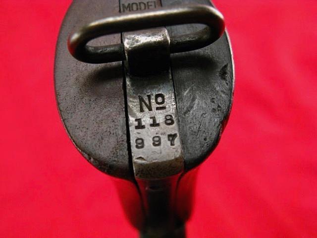 SMITH & WESSON MODEL 1917 US ARMY 45 ACP, MFG. 1918, SERIAL NO: 118997, WITH LANYARD AND HOLSTER,