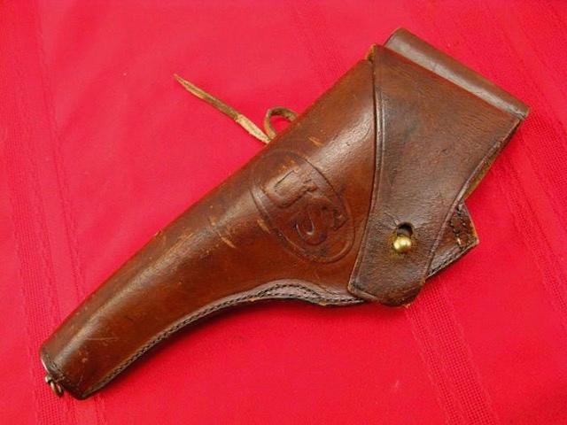 SMITH & WESSON MODEL 1917 US ARMY 45 ACP, MFG. 1918, SERIAL NO: 118997, WITH LANYARD AND HOLSTER,