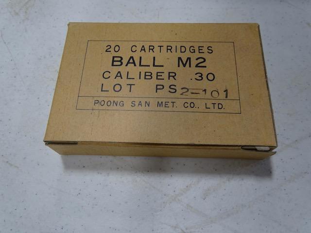 BALL M2 30-06 20 RDS/BOX (X4)