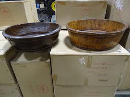 NEW ROYOLA PACIFIC LARGE ROUND WASH BASIN (X9)