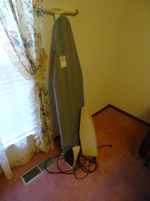 IRONING BOARDS & IRON