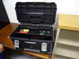 HUSKY TOOL BOX W/TOOLS