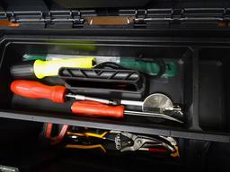 HUSKY TOOL BOX W/TOOLS
