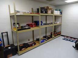 HEAVY DUTY SHELVES (X3) NO CONTENTS