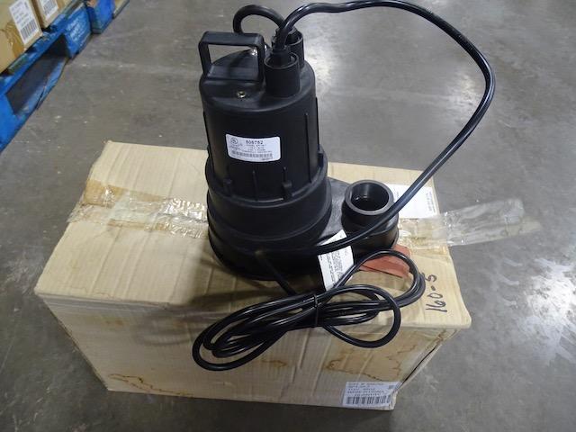NEW LITTLE GIANT SUBMERSIBLE SUMP PUMP MODEL:SPT-33-T 115V (X2)