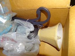 ASSORTED SCONCE LIGHTS & FIXTURES (X12)