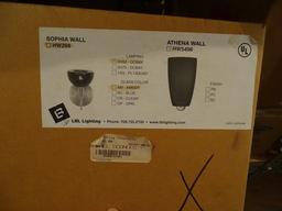 ASSORTED SCONCE LIGHTS & FIXTURES (X12)