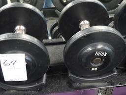 20LB DUMBBELLS (X2)