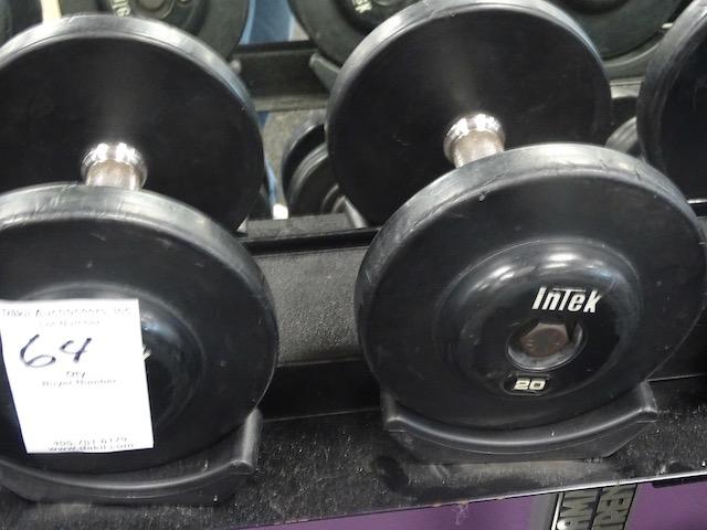 20LB DUMBBELLS (X2)