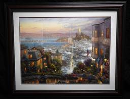Thomas Kincade lithograph Holland Amsterdan