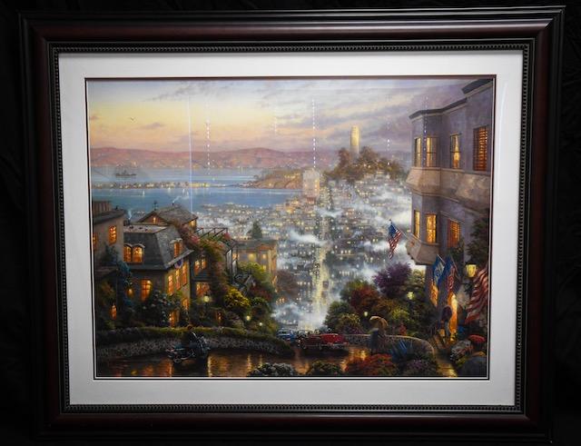 Thomas Kincade lithograph Holland Amsterdan