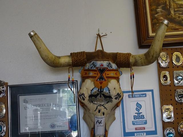 PAINTED SCULL