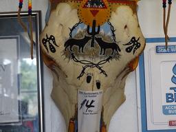PAINTED SCULL