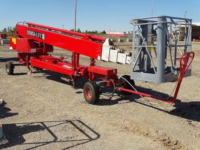 1998 DENKA  LIFT ELECTRIC MAX OUTREACH 10M W/80KG IN BUCKET MAX PLATFORM HEIGHT 26M