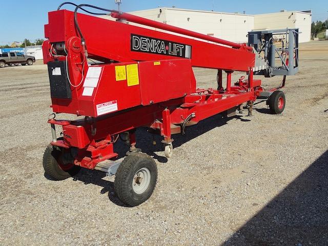 1998 DENKA  LIFT ELECTRIC MAX OUTREACH 10M W/80KG IN BUCKET MAX PLATFORM HEIGHT 26M