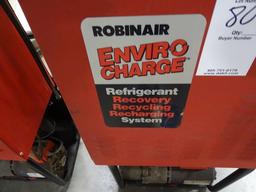 ROBINAIR ENVIRO CHARGE REFRIGERANT RECOVERY RECYCLING RECHARGING SYSTEM