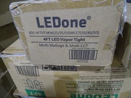 (17) 4’ WRAP & (3) 4’ STRIP LIGHTS,