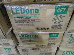 (17) 4’ WRAP & (3) 4’ STRIP LIGHTS,
