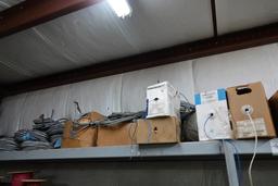 ALL WIRE ON SHELF