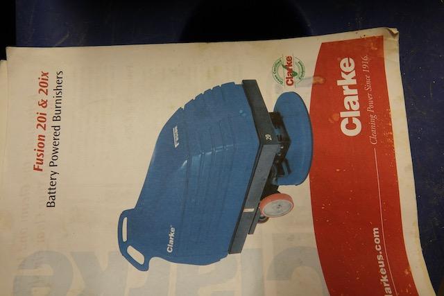 CLARKE BATTERY BURNISHER