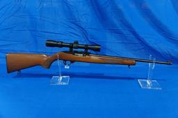 RUGER .22 LR SEMI-AUTO MOD. 10/22 CARBINE W/BSA .22 SPECIAL SCOPE 3-9X32 S/N: 111-28136