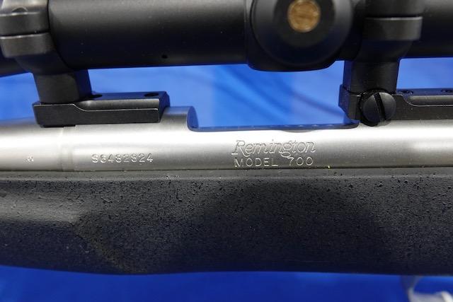 REMINGTON 221 REM FIREBALL BOLT ACTION MOD. 700 W/LEUPOLD 6.5-8X20 SCOPE S/N: S6482824