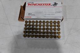 WINCHESTER 40 S&W 180 GR. FMJ