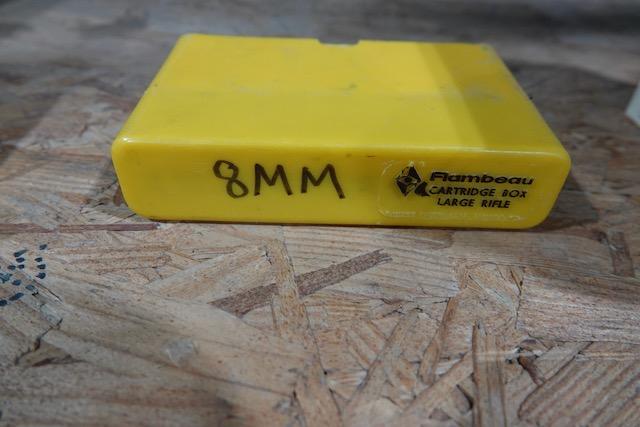 8MM MAUSE WW-SUPER AMMUNITION IN A CASE 19 CARTRIDGES