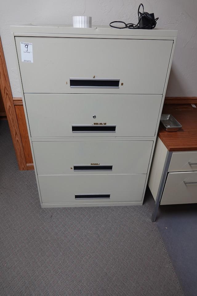 4-DRAWER LATERAL FILE CABINET