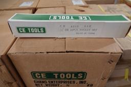 ½” DR SOCKET SET 7/16”-1” 20 CT (X2)